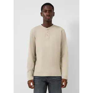 Long Sleeve T-Shirt QS Henley image-5