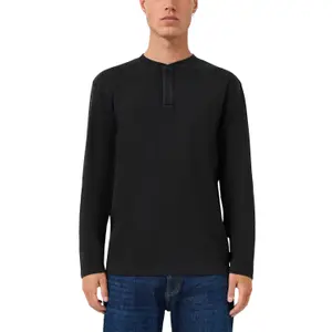 Long Sleeve T-Shirt QS Henley image-1
