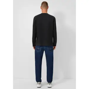 Long Sleeve T-Shirt QS Henley image-3