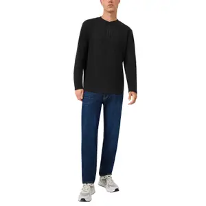 Long Sleeve T-Shirt QS Henley image-6