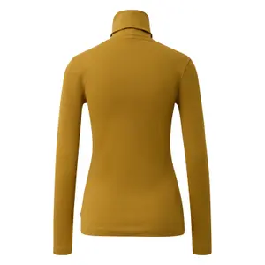 Women's Cotton Roll Neck Top QS image-1