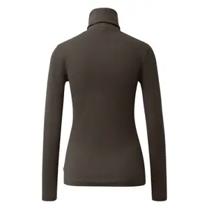 Women's Cotton Roll Neck Top QS image-1