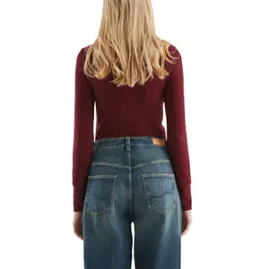 Women's Fitted Long Sleeve T-Shirt QS image-5