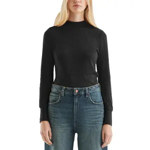 Women's Fitted Long Sleeve T-Shirt QS image-2