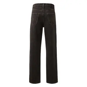 Loose Fit Straight Leg Jeans QS image-1