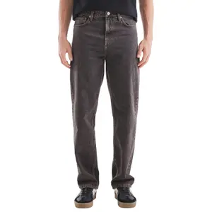 Loose Fit Straight Leg Jeans QS image-2