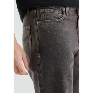 Loose Fit Straight Leg Jeans QS image-3