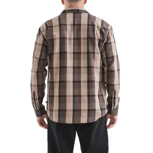 Long Sleeve Check Shirt with Classic Button Closure QS image-5