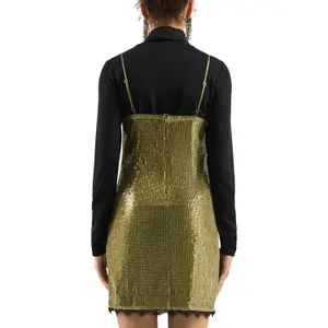 Short dress QS x Vanessa Mai femme QS image-5
