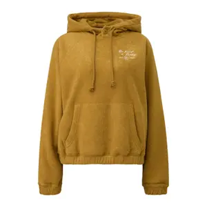 Women's Trendy Embroidered Fleece Hooded Sweatshirt QS image-0