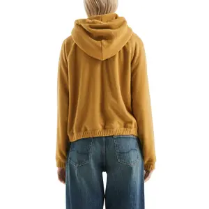 Women's Trendy Embroidered Fleece Hooded Sweatshirt QS image-5
