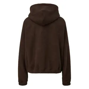 Women's Trendy Embroidered Fleece Hooded Sweatshirt QS image-1