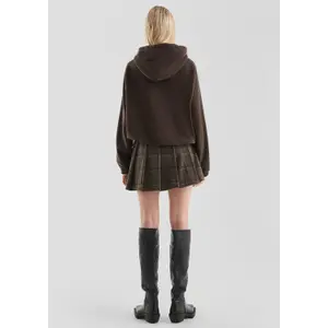 Women's Trendy Embroidered Fleece Hooded Sweatshirt QS image-4