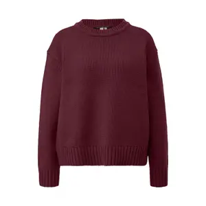 Soft Loose Fit Knit Jumper Women QS image-0