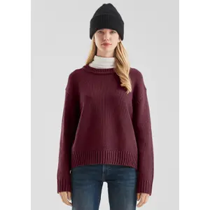 Soft Loose Fit Knit Jumper Women QS image-6