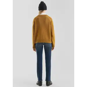Soft Loose Fit Knit Jumper Women QS image-4