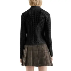 Twist Pattern Women's Top QS Slim Fit image-5