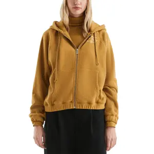 Women's Fleece Zip-Up Hoodie QS image-2