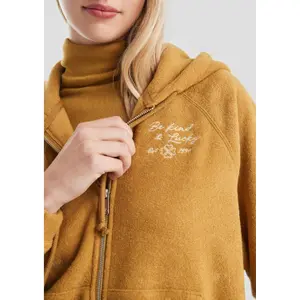 Women's Fleece Zip-Up Hoodie QS image-3