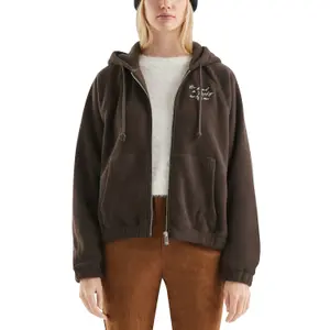 Women's Fleece Zip-Up Hoodie QS image-2