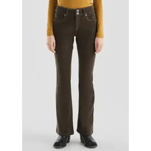 Women's Bootcut Flares Corduroy Trousers QS image-6