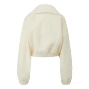 Oversized Hooded Sweatshirt with Dropped Shoulders Women QS image-1