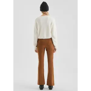 Short Plush Knit Jumper Women QS image-4
