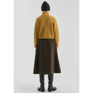 Short Plush Knit Jumper Women QS image-4