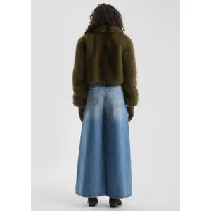 Women's Reversible Fur Coat QS Vanessa Mai image-4