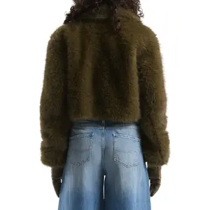 Women's Reversible Fur Coat QS Vanessa Mai image-5