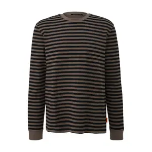 Striped Long Sleeve Shirt QS image-0