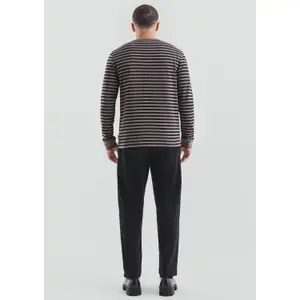 Striped Long Sleeve Shirt QS image-4