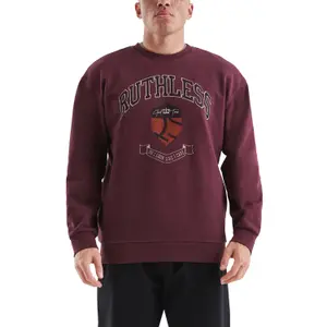 Faded Cotton Printed Sweatshirt QS image-2