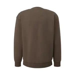 Faded Cotton Printed Sweatshirt QS image-1