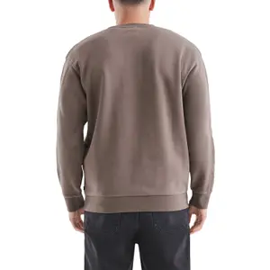 Faded Cotton Printed Sweatshirt QS image-5