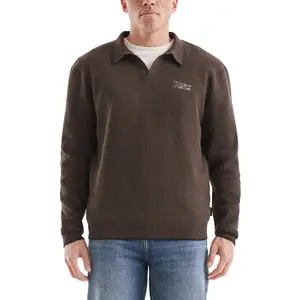 Cotton Crêpe Knit Sweater QS Relaxed Fit image-2