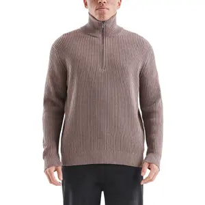 Ribbed Cashmere Sweater QS Regular Fit image-2