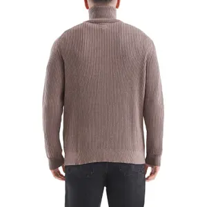 Ribbed Cashmere Sweater QS Regular Fit image-5