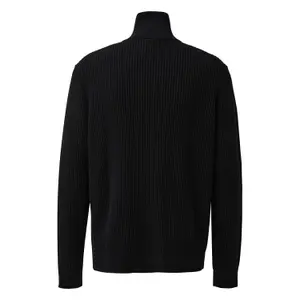 Ribbed Cashmere Sweater QS Regular Fit image-1
