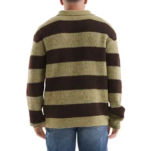 Thick Knit Polo Collar Sweater QS image-5
