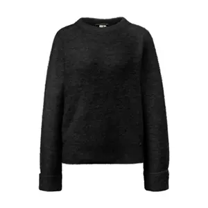 Women's High Neck Boucle Sweater QS image-0