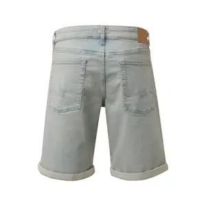 Denim shorts QS image-1
