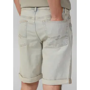 Denim shorts QS image-3