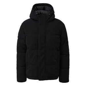 Velvet puffer jacket QS image-0