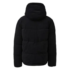 Velvet puffer jacket QS image-1