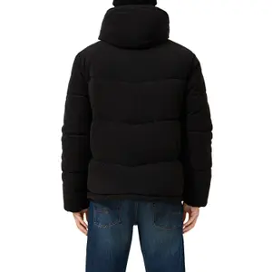 Velvet puffer jacket QS image-5