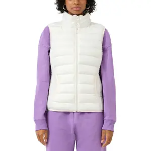 Sleeveless High Neck Puffer Jacket Women QS image-2