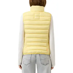 Sleeveless High Neck Puffer Jacket Women QS image-5
