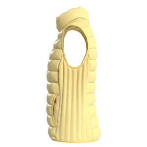 Sleeveless High Neck Puffer Jacket Women QS image-6