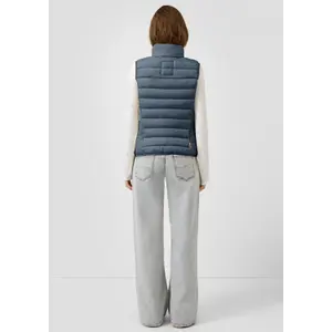 Sleeveless High Neck Puffer Jacket Women QS image-4